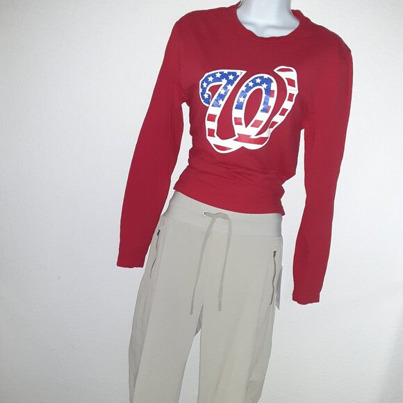 Washington Nationals Baseball Shirt * Long Sleeve * Small * - Picture 1 of 8